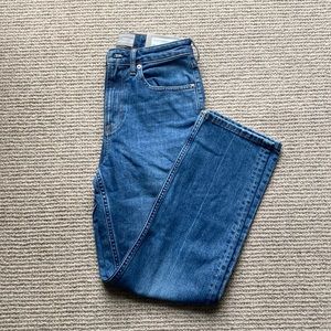 Everlane high rise straight jean